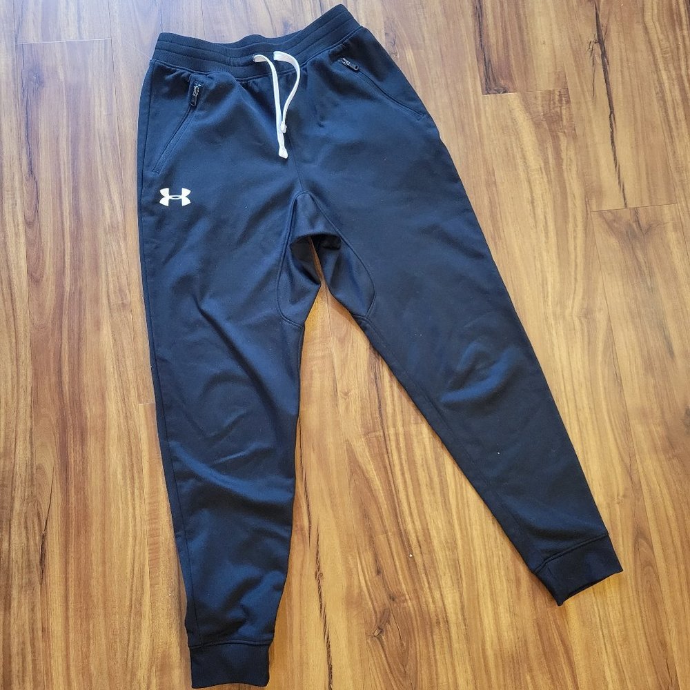 Boys Under Armour Tapered Pants - Size Youth Medium